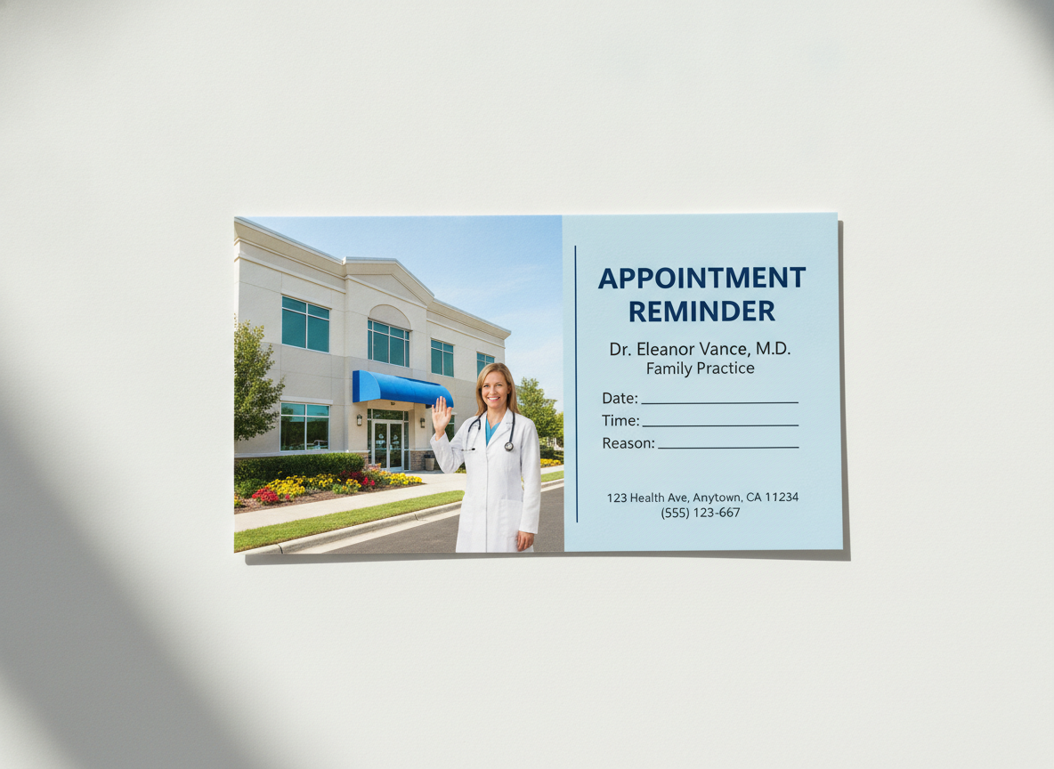 Healthcare postcard mailer